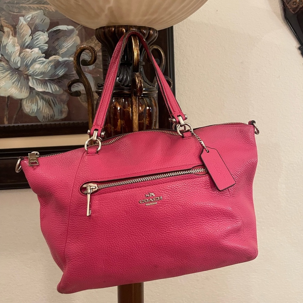 Barbie pink Coach bag